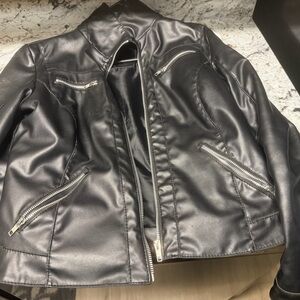 Women's Black Bomber Jacket